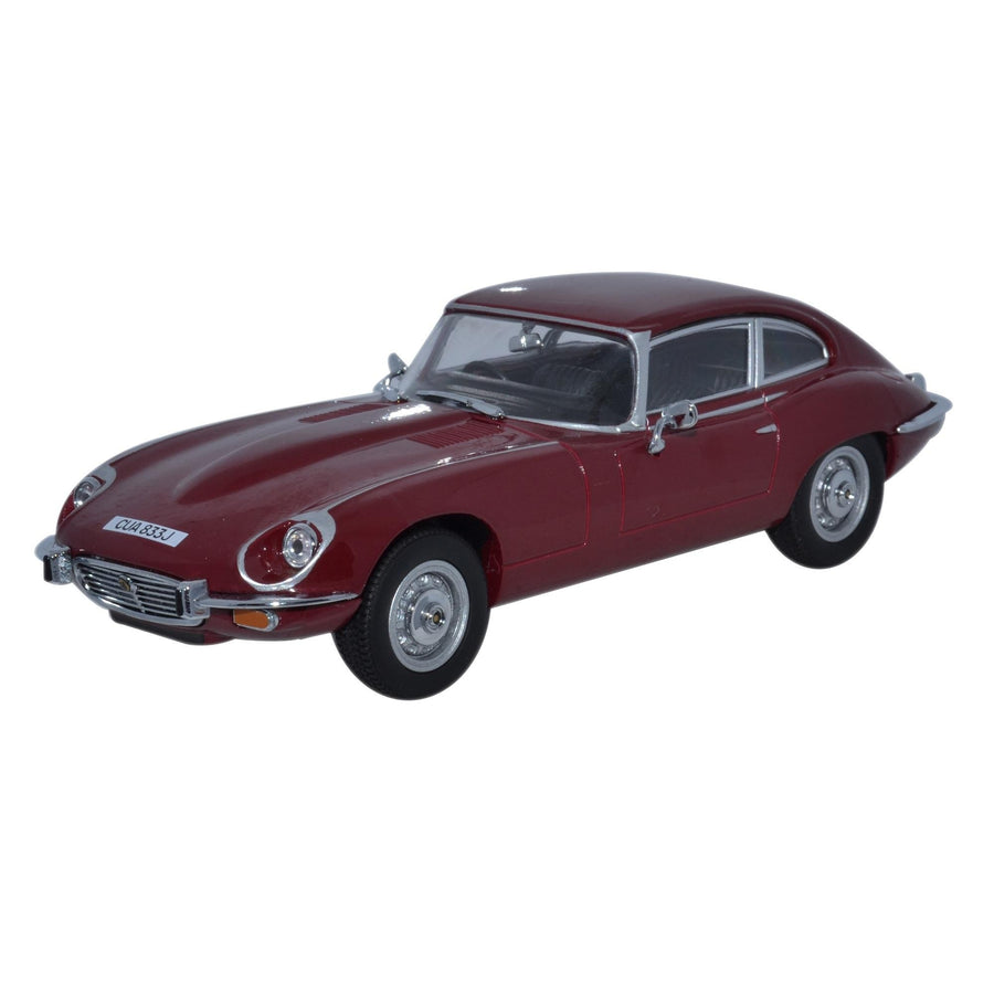 Oxford 1/43 Jaguar V12 E Type Coupe (Regency Red)