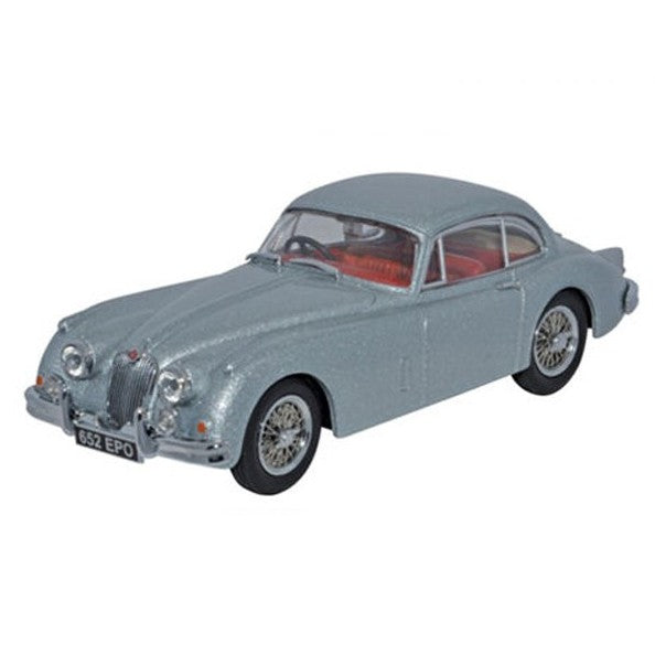 Oxford 1/43 Jaguar XK150 Fixed Head Coupe (Mist Grey)