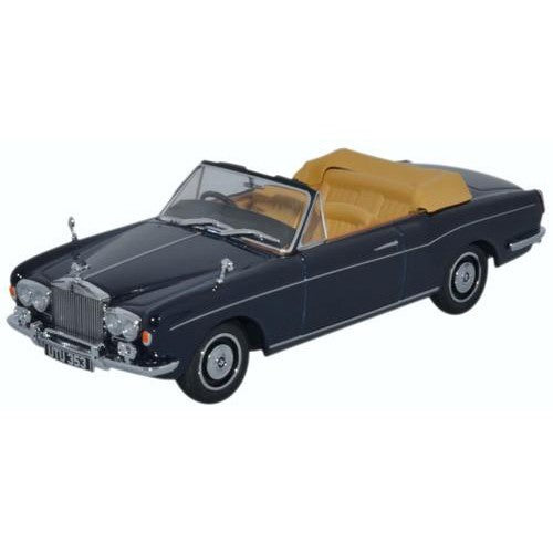 Oxford 1/43 Rolls Royce Corniche Convertible Open Indigo (Blue) 43RRC001