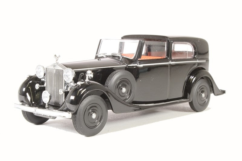 Oxford 1/43 Rolls Royce Phantom III SdV HJ Mulliner (Black) 43RRP3001