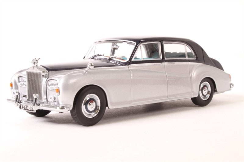 Oxford 1/43 Rolls Royce Phantom V (Navy Silver) 43RRP5001