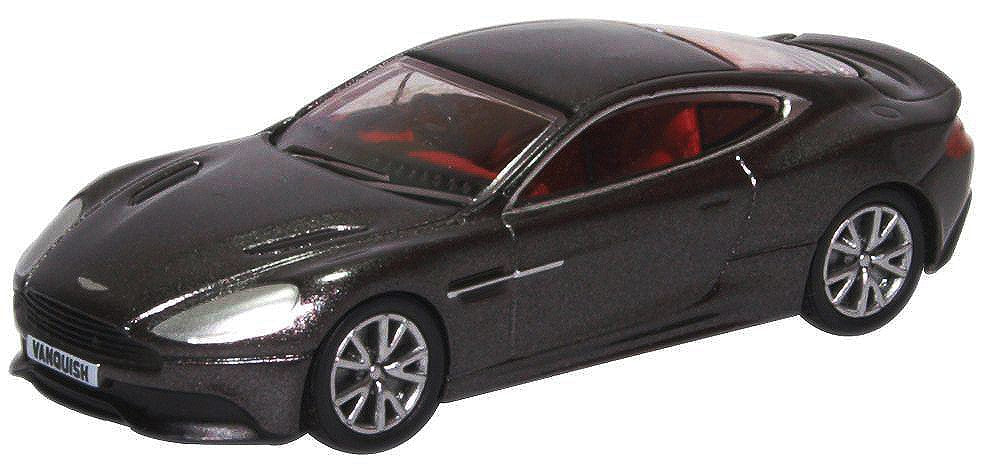Oxford 1/76 Aston Martin Vanquish Coupe (Quantum Silver)
