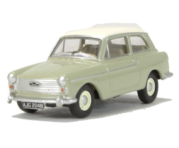 Oxford 1/76 Austin A40 MkII (Glen Green and Snowberry White) 76AA006