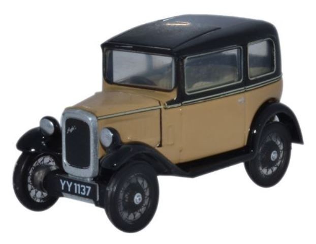 Oxford 1/76 Austin Seven RN Saloon (Fawn)