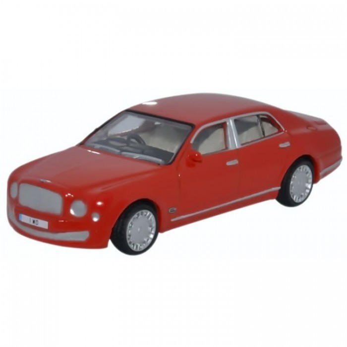 Oxford 1/76 Bentley Mulsanne St James (Red)