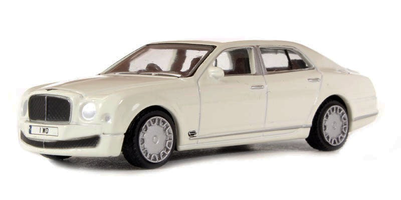 Oxford 1/76 Bentley Mulsanne (White) 76BM001