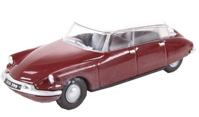 Oxford 1/76 Citreon DS19 (Regal Red/White)