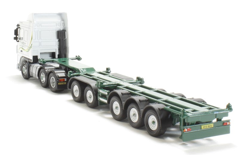 Oxford 1/76 DAF 105 Skeletal Trailer Freightliner