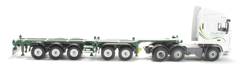 Oxford 1/76 DAF 105 Skeletal Trailer Freightliner