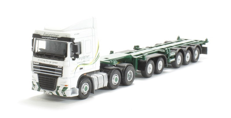 Oxford 1/76 DAF 105 Skeletal Trailer Freightliner