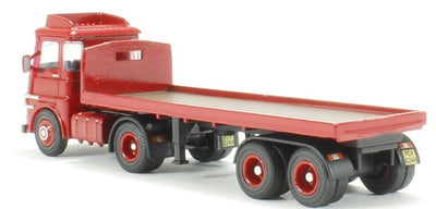 Oxford 1/76 ERF LV Flatbed (Red)