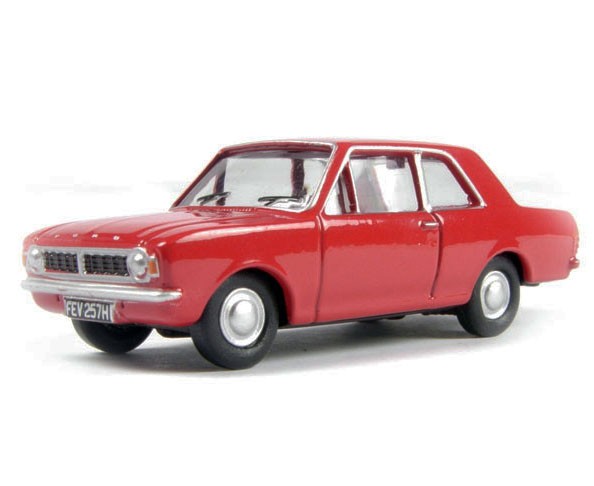 Oxford 1/76 Ford Cortina MKII (Red) 76COR2003
