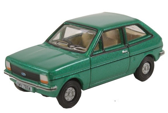 Oxford 1/76 Ford Fiesta Mk1 (Jade Green)