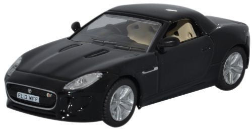 Oxford 1/76 Jaguar F Type (Matt Black) 76FTYP001