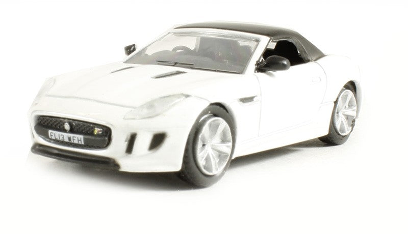 Oxford 1/76 Jaguar F Type (Polaris White) 76FTYP002