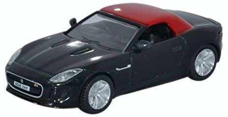 Oxford 1/76 Jaguar F Type (Ultimate Black)