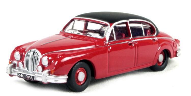 Oxford 1/76 Jaguar MkII (Regency Red)