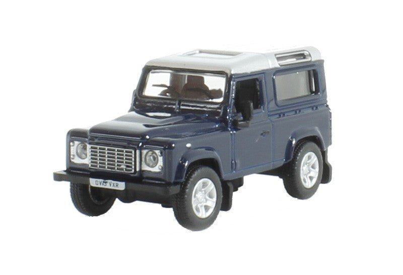 Oxford 1/76 Land Rover Defender 2013 Tamar (Blue) 76LRDF002