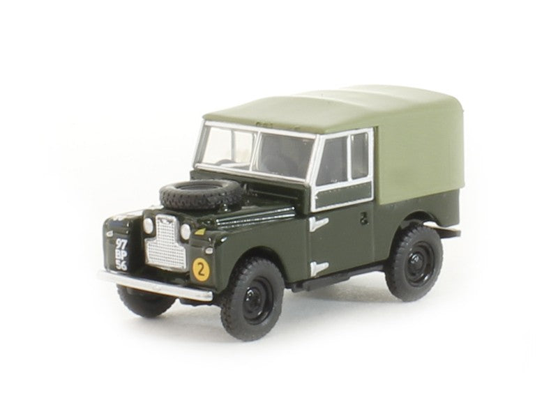 Oxford 1/76 Land Rover Series 1 88 Canvas REME (Dark green) 76LAN188020