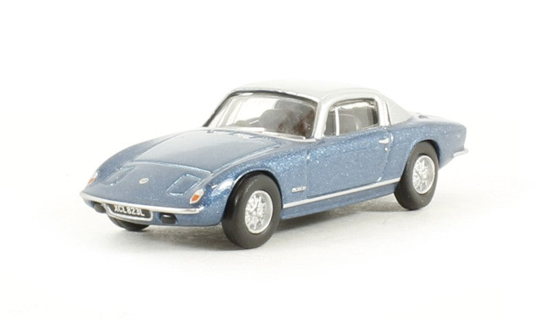 Oxford 1/76 Lotus Elan Plus 2 (Lagoon Blue Silver)