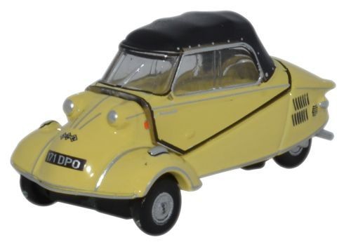 Oxford 1/76 Messerschmitt KR200 Cabrio Mimosa (Yellow) 76MBC002