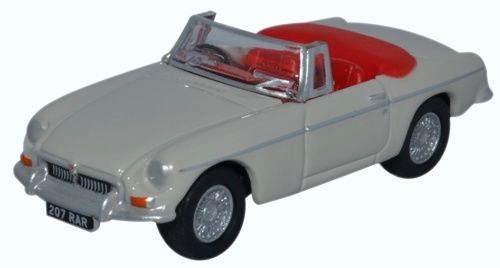 Oxford 1/76 MGB Roadster (Chelsea Grey)
