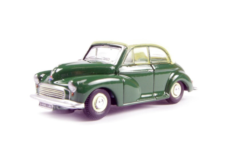 Oxford 1/76 Morris Minor 1962 (Almond Green and White)