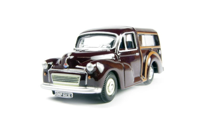 Oxford 1/76 Morris Minor Traveller 1967 (Maroon)