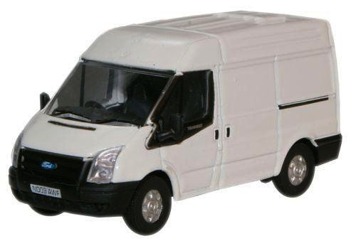 Oxford 1/76 New Ford Transit Van (Frozen White)