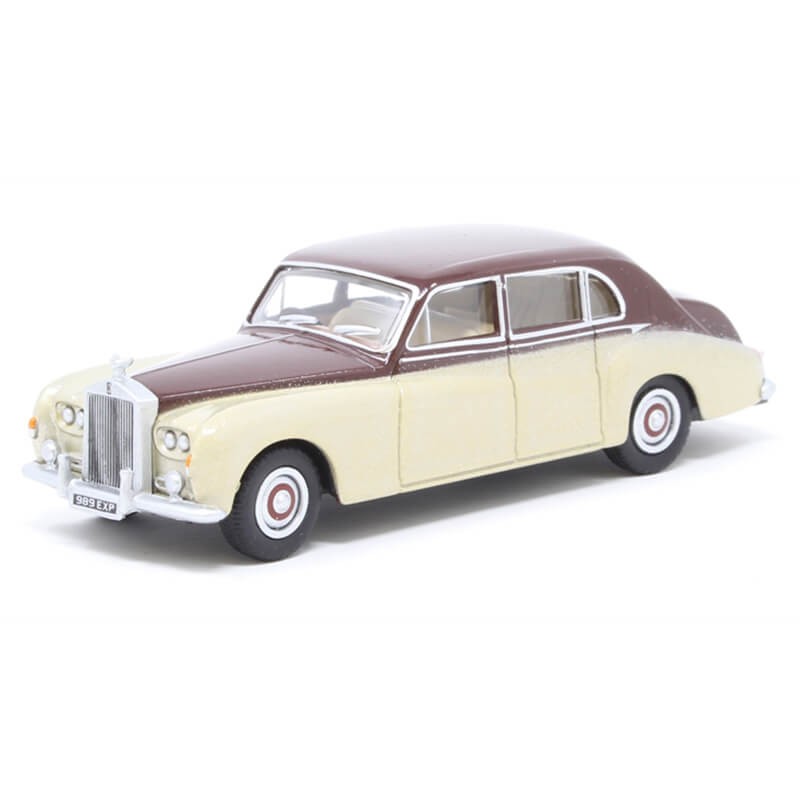Oxford 1/76 Rolls Royce Phantom V (Burgundy & Silver Sand)