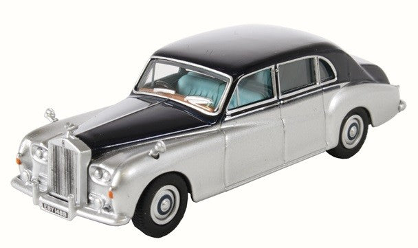 Oxford 1/76 Rolls Royce Phantom V (Navy & Silver)