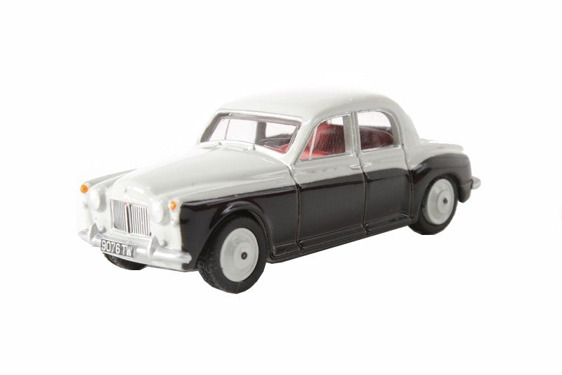 Oxford 1/76 Rover P4 Smoke (Grey/Black) 76P4001