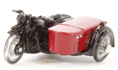 Oxford 1/76 Royal Mail BSA Motorcycle with Sidecar