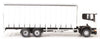 Oxford 1/76 Scania 94D 6 Wheel Curtainside (White)