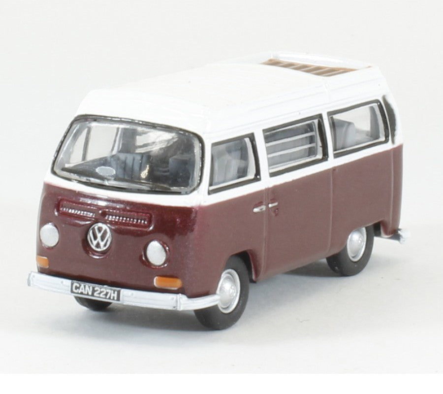 Oxford 1/76 V Bay Window Camper Colorado (Metallic White) 76VW025