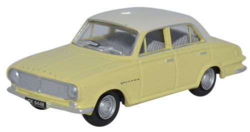 Oxford 1/76 Vauxhall FB Victor Alaska (White & Primrose)