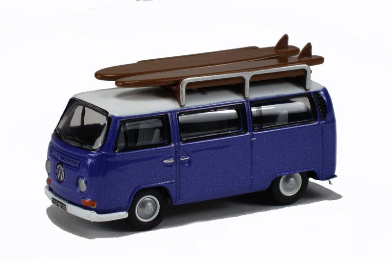 Oxford 1/76 VW Bus (Metallic Purple/White)