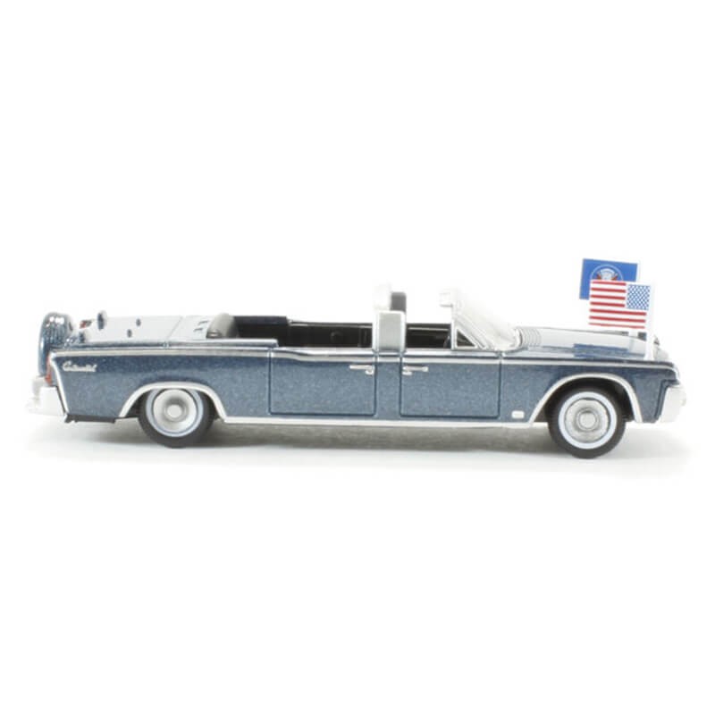Oxford 1/87 1961 Lincoln Continental X 100 (Presidential Blue Metallic)