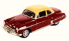 Oxford 1/87 Oldsmobile Rocket 88 Coupe 1950 (Chariot Red/Canto Cream)