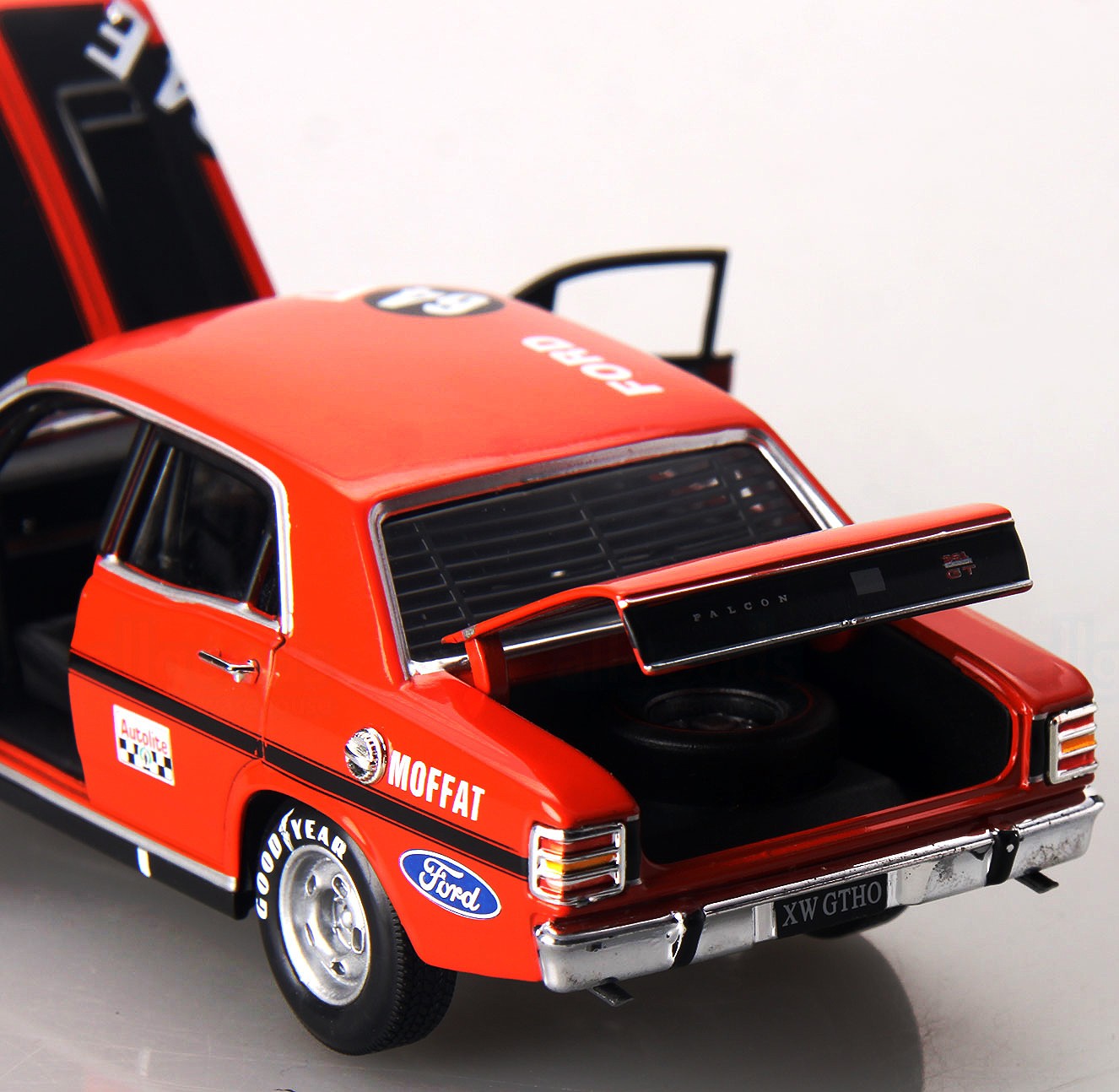 OzLegends 1/32 Ford Falcon XW GTHO Racing No.64 (Red)