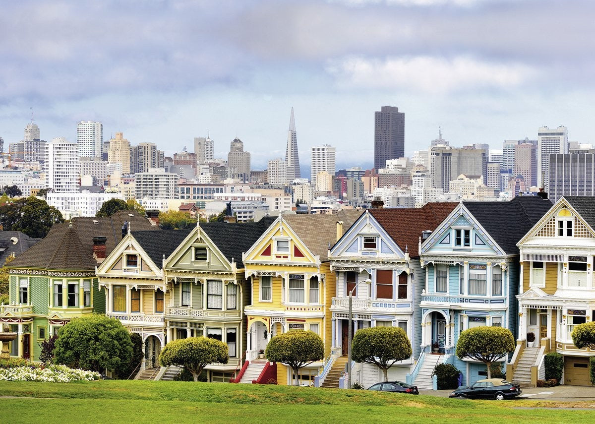 Painted Ladies, San Francisco 1000pcs Puzzle