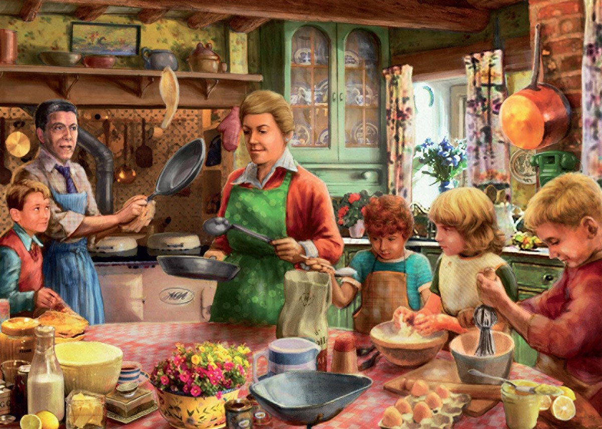 Pancake Day by Mat Edwards 500pc Puzzle