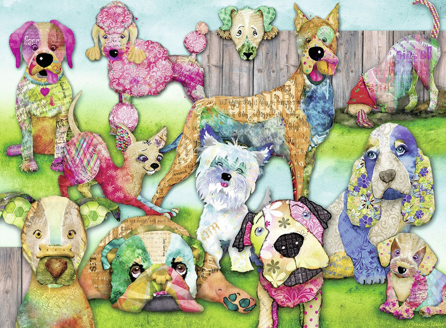 Patchwork Pups by Connie Haley 150pcs Puzzle