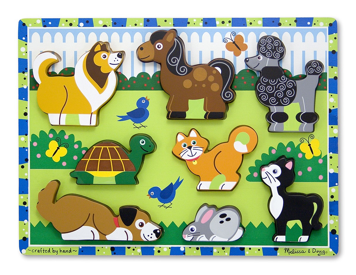 Pets 8pcs Chunky Puzzle