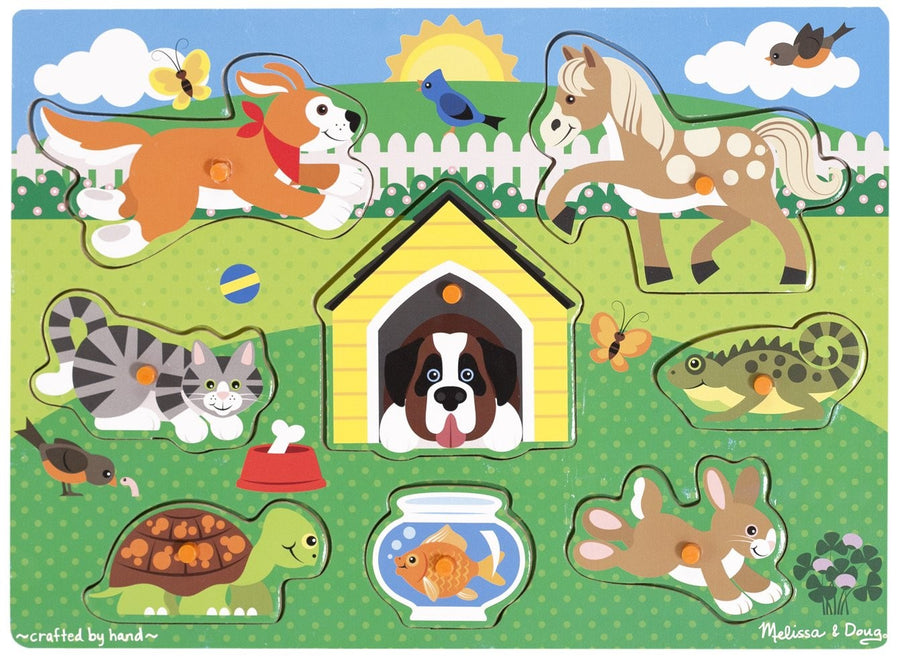 Pets 8pcs Peg Puzzle