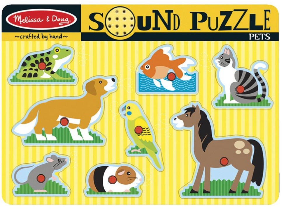 Pets 8pcs Sound Puzzle