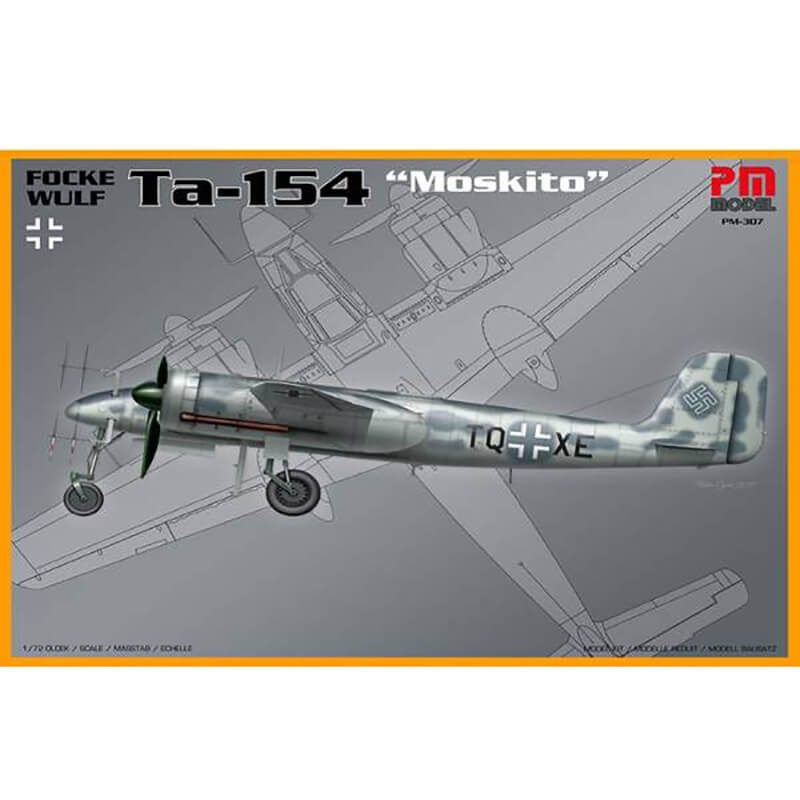 PM Model 1/72 Focke Wulf Ta-154 "Moskito" Kit