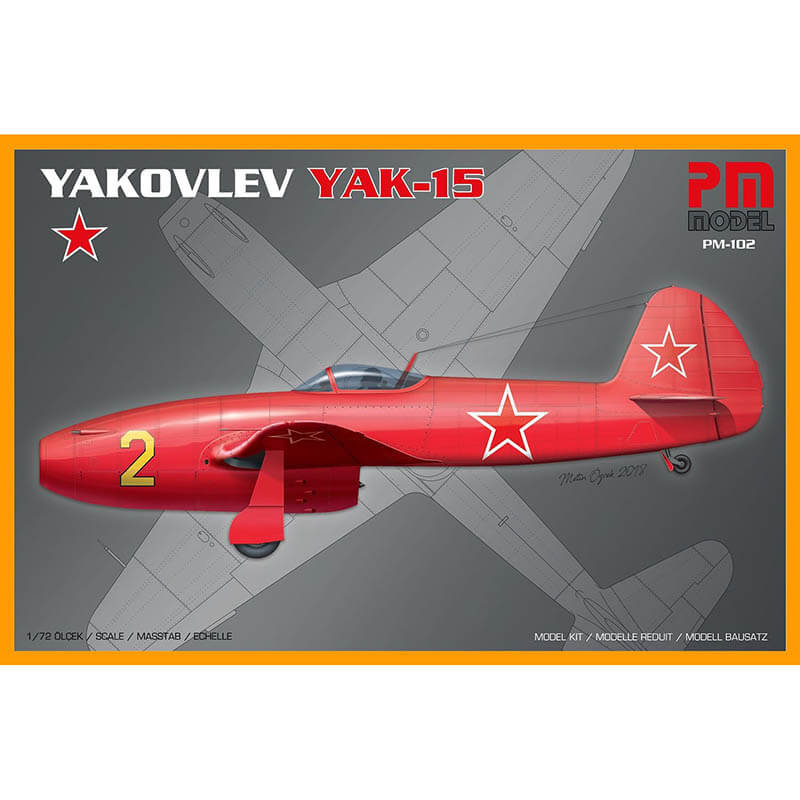 PM Model 1/72 Yakovlev Yak-15 Kit