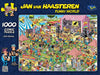 Pop Festival by Jan van Haasteren 1000pc Puzzle
