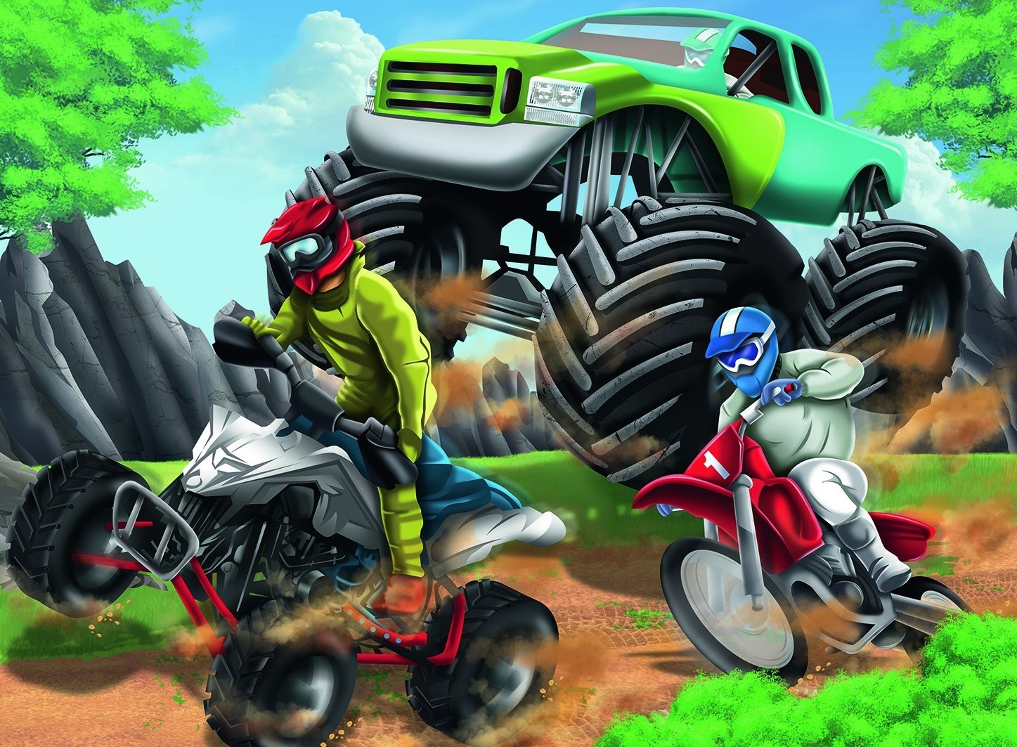 Power Vehicles 200pcs XXL Puzzle